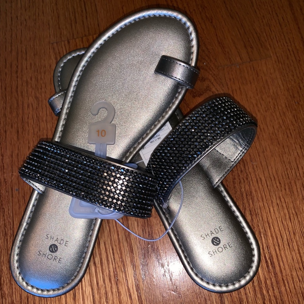Rhinestone sandals